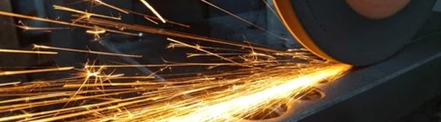 Precision industrial grinding process at VMOULDS Silvassa facility